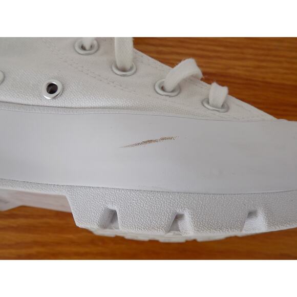 Converse All Star Chuck Taylor platform sneakers white size 7 - Picture 10 of 11